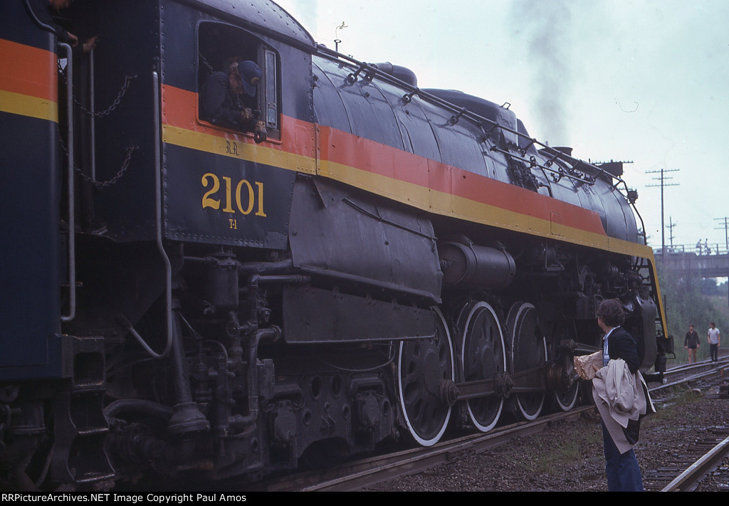 RDG 2101 Chessie Steam Special Season 1 1977 